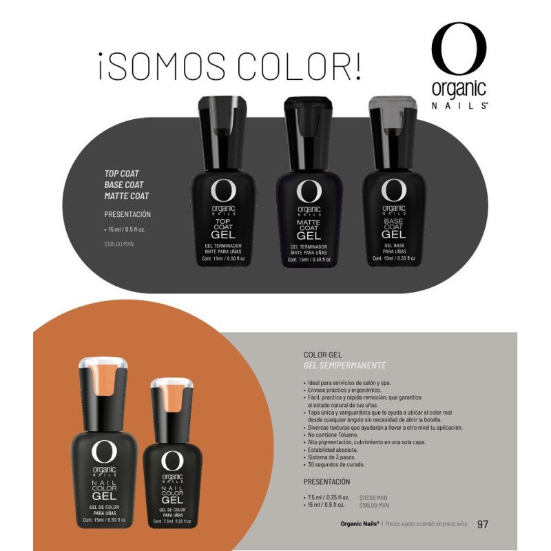 Color Gel - Organic Nails