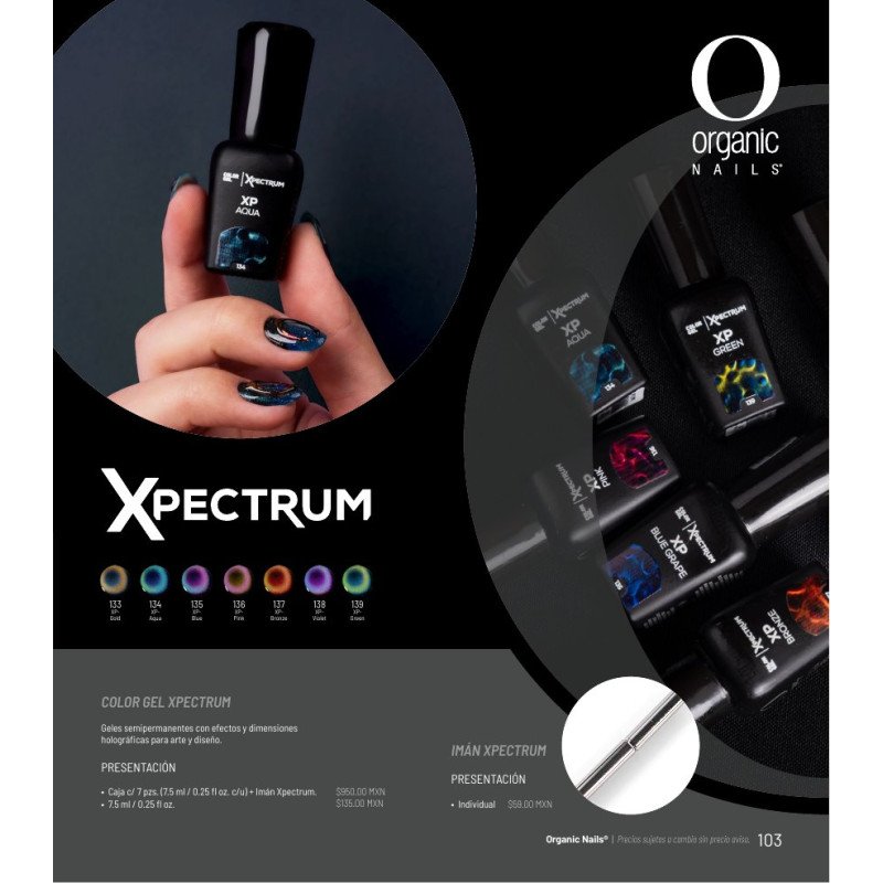 Color Gel Xpectrum - Organic Nails