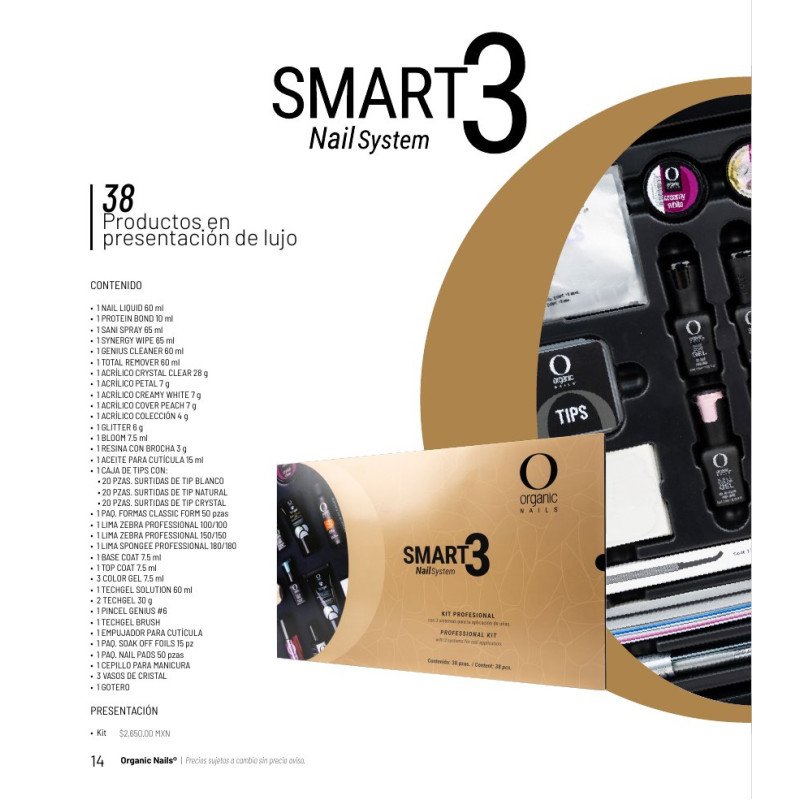 Smart3 Nail System - Organic Nails