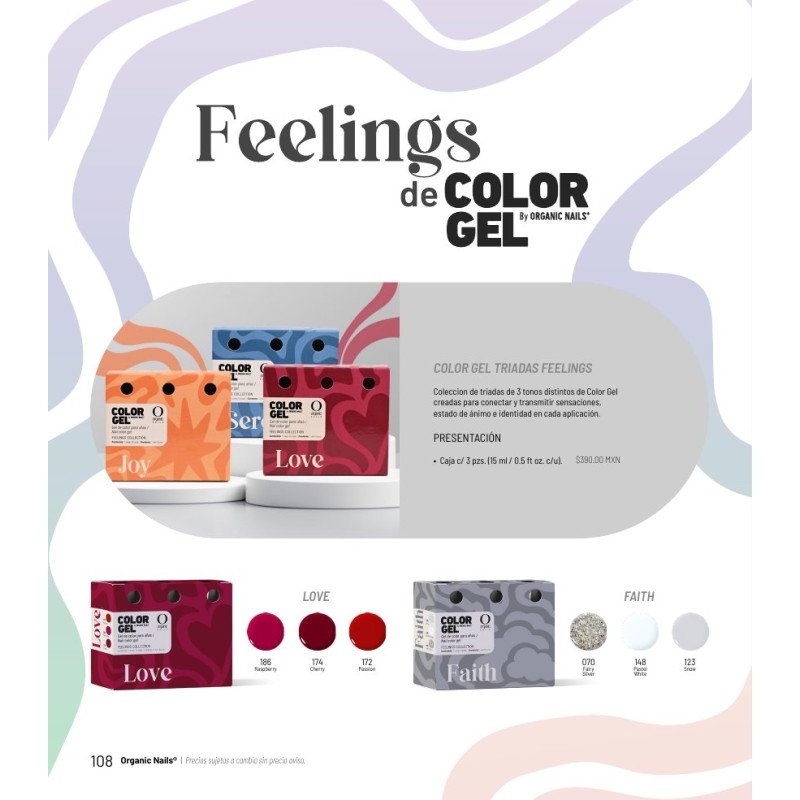 Triada Feelings Faith - Organic Nails