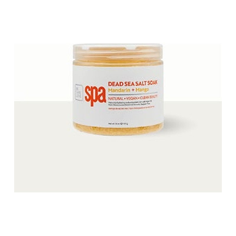 Antiedad Mandarin + Mango - Dead Sea Salt Soak - Organic Nails