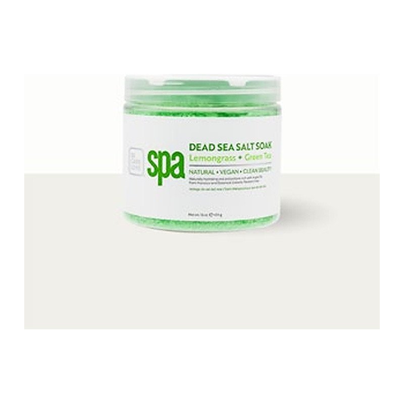 Purificante Lemongrass + Green Tea - Dead Sea Salt Soak - Organic Nails