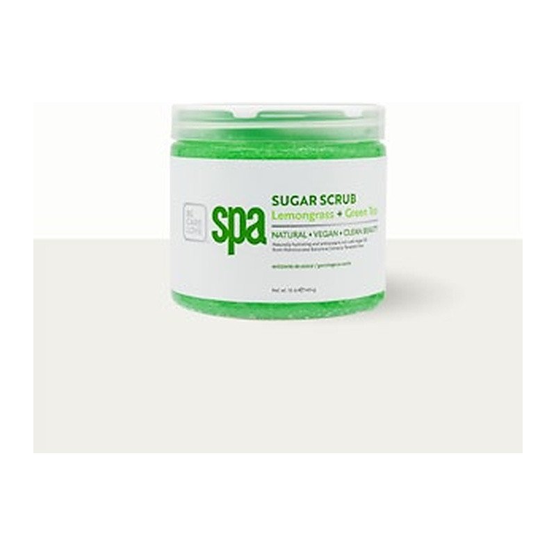 Purificante Lemongrass + Green Tea - Sugar Scrub - Organic Nails