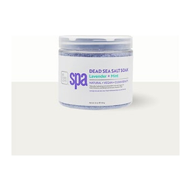 Calmante Lavender + Mint - Dead Sea Salt Soak - Organic Nails