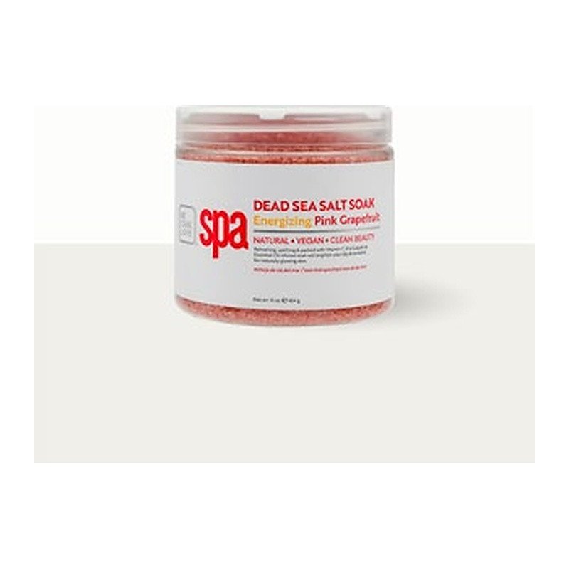 Antiedad Pink Grapefruit - Dead Sea Salt Soak - Organic Nails