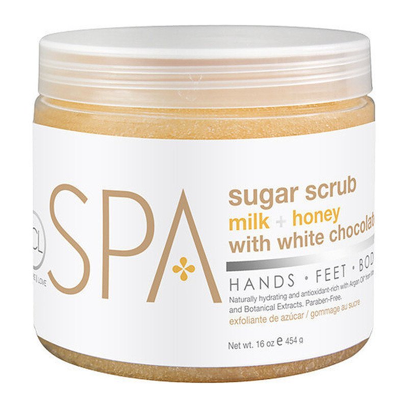 BCL SPA M, H, & W. CHOCOLATE SUGAR SCRUB 454 G / 16 OZ