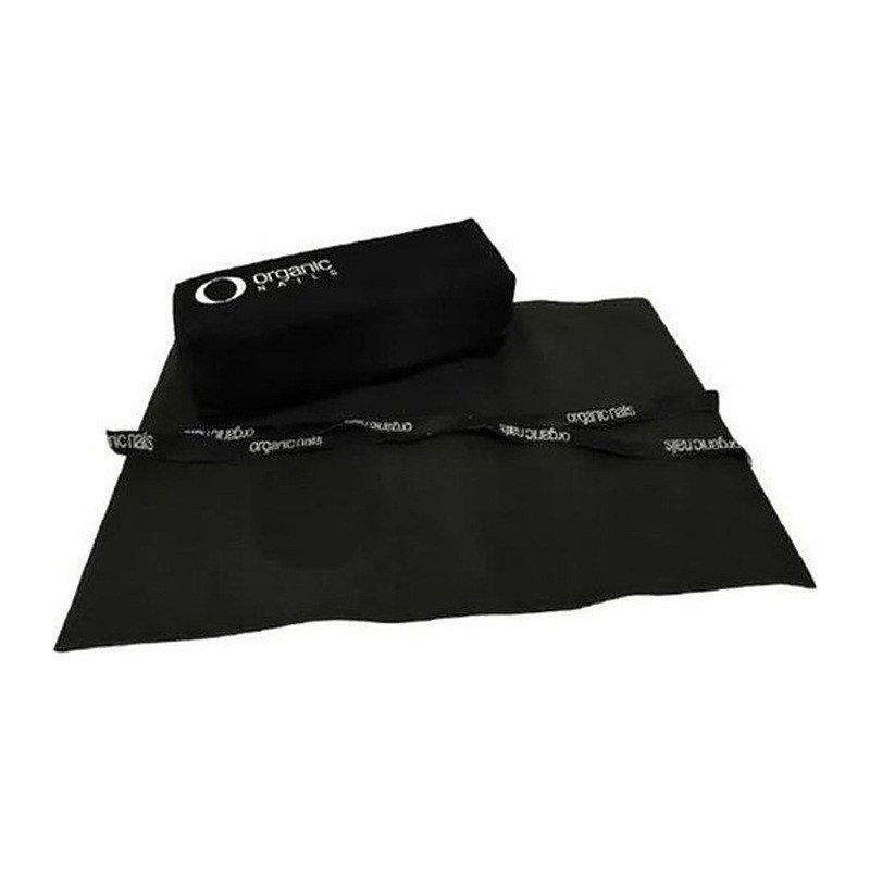 POP COJÍN NEGRO RECTANGULAR CON TAPETE
