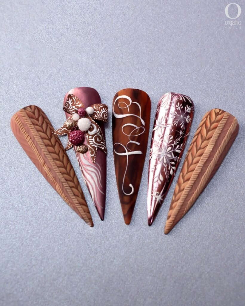 Para celebrarlo, queremos compartir con ustedes este hermoso diseño creado por el talentoso Master Coach Organic Nails, @tonnyrgzt.on, inspirado en la magia de la temporada. Un diseño único realizado con las técnicas de Hand Painting, detalles en high 3D y técnica SAND.